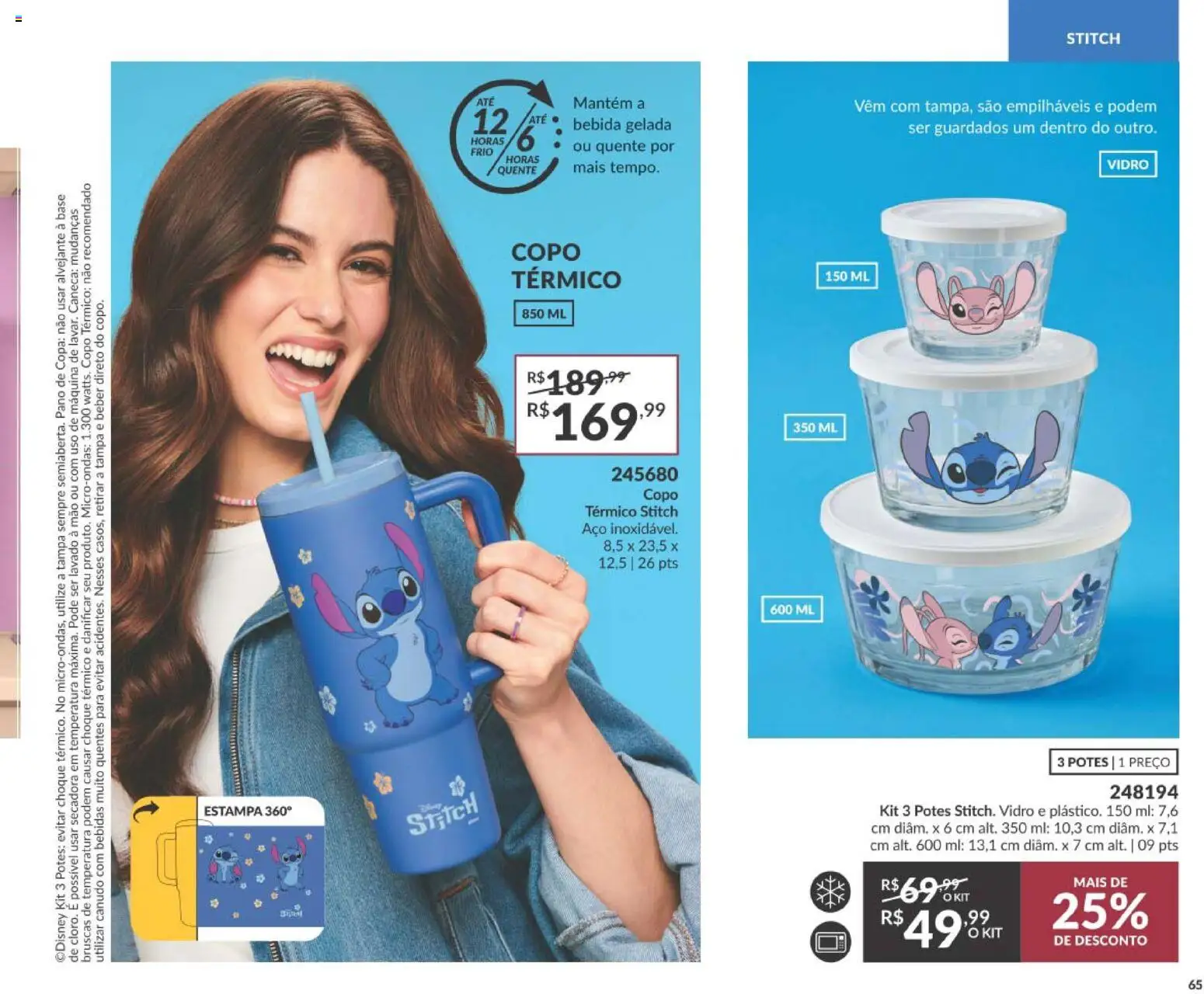 Avon Folheto - válido de 19/07/2026 | Página: 69 | Produtos: Alvejante, Microondas, Base, Bebida