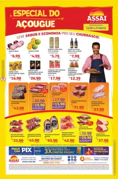 Assaí Atacadista ofertas - PA - Pré-Visualização do folheto da loja Assaí Atacadista, válido de 25/09/2026
