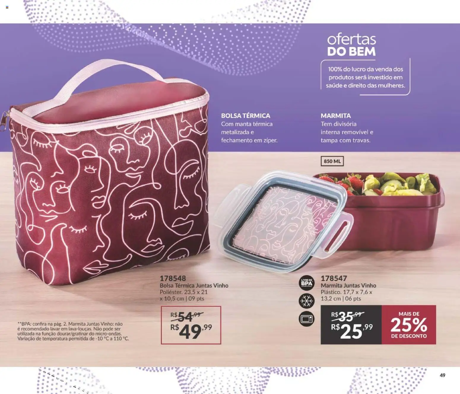 Avon Folheto - válido de 19/07/2026 | Página: 53 | Produtos: Vinho, Bolsa