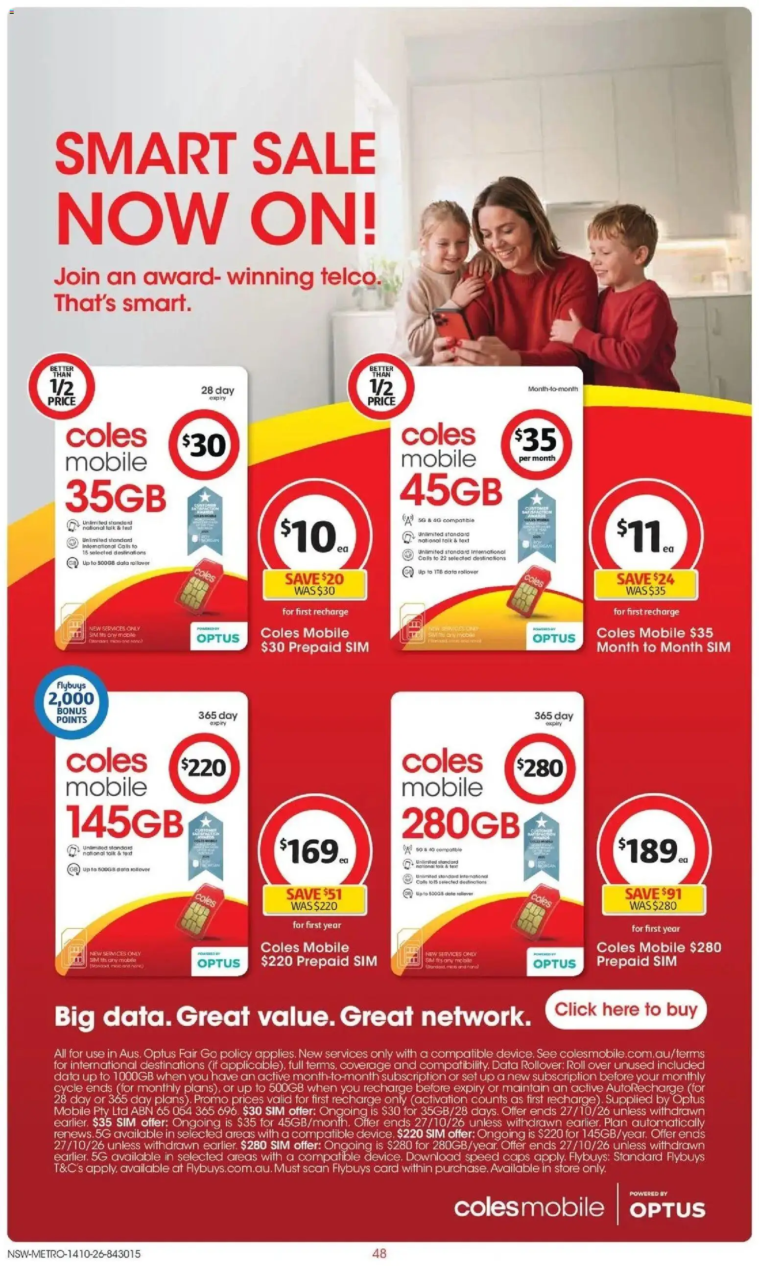 Coles catalogue - valid from 14/10/2026 | Page: 48