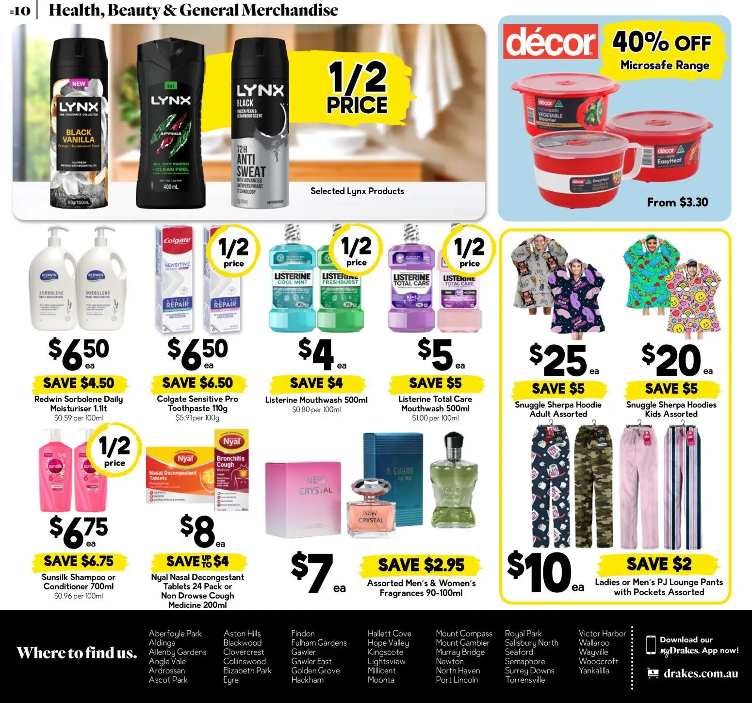 Drakes catalogue - valid from 01/07/2026 | Page: 10 | Products: Decor, Toothpaste, Pear, Tablets