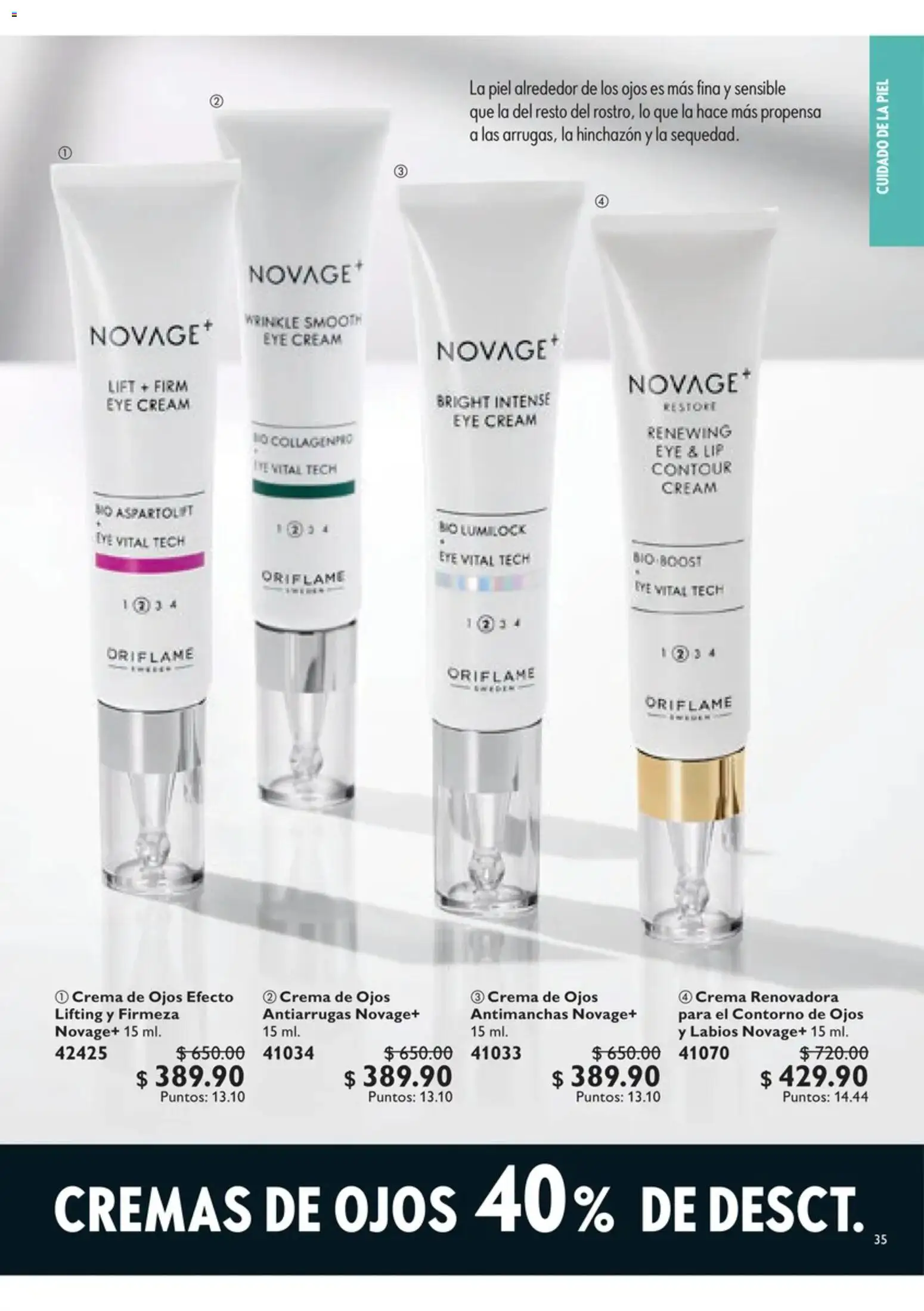 Nuevas ofertas de Oriflame válidas en toda la República Mexicana desde el 12/09/2026. ¡Encuentra las mejores ofertas en Oriflame campaña 13 2026! | Página: 35