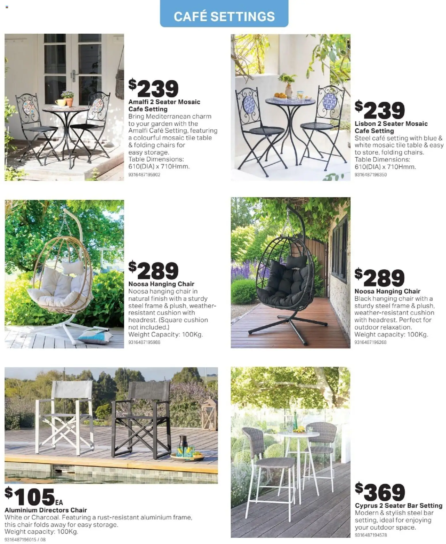 Mitre 10 catalogue - valid from 16/09/2026 | Page: 14 | Products: Chair, Cushion, Weight, Chairs