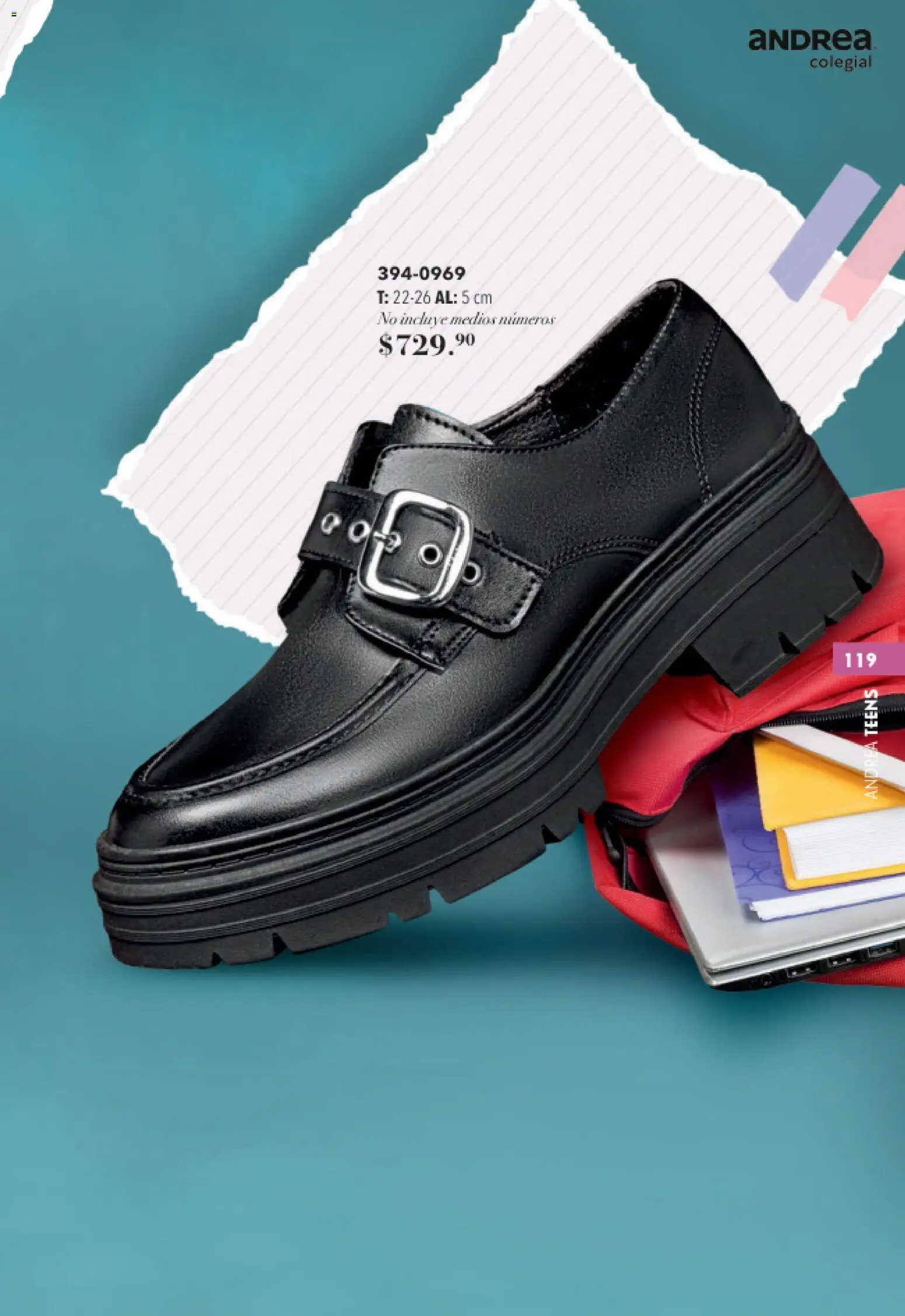 Nuevas ofertas de Andrea válidas en toda la República Mexicana desde el 23/05/2026. ¡Encuentra las mejores ofertas en Andrea catálogo Colegial! | Página: 119