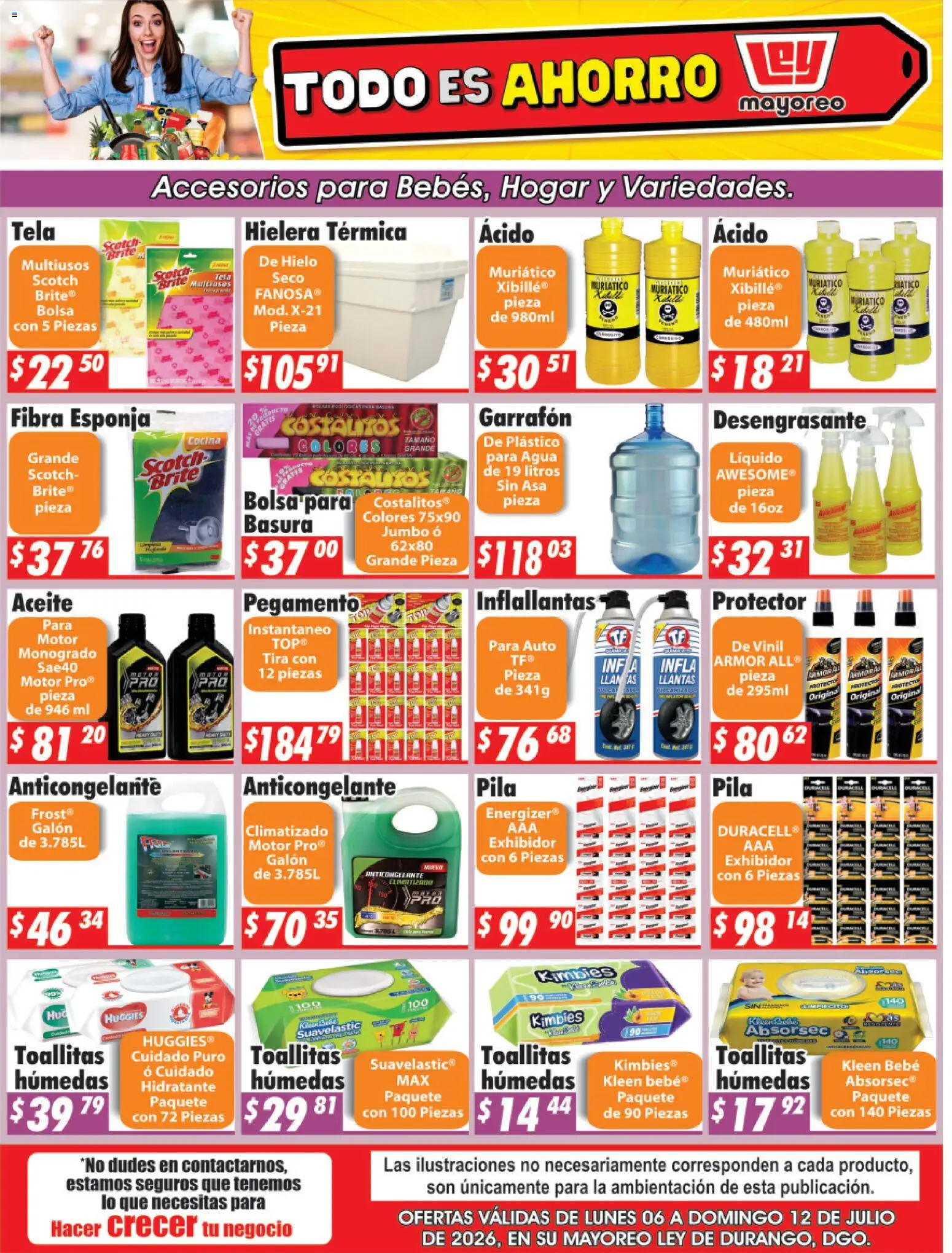 Nuevas ofertas de Casa Ley válidas en toda la República Mexicana desde el 06/07/2026. ¡Encuentra las mejores ofertas en Casa Ley folleto! | Página: 3