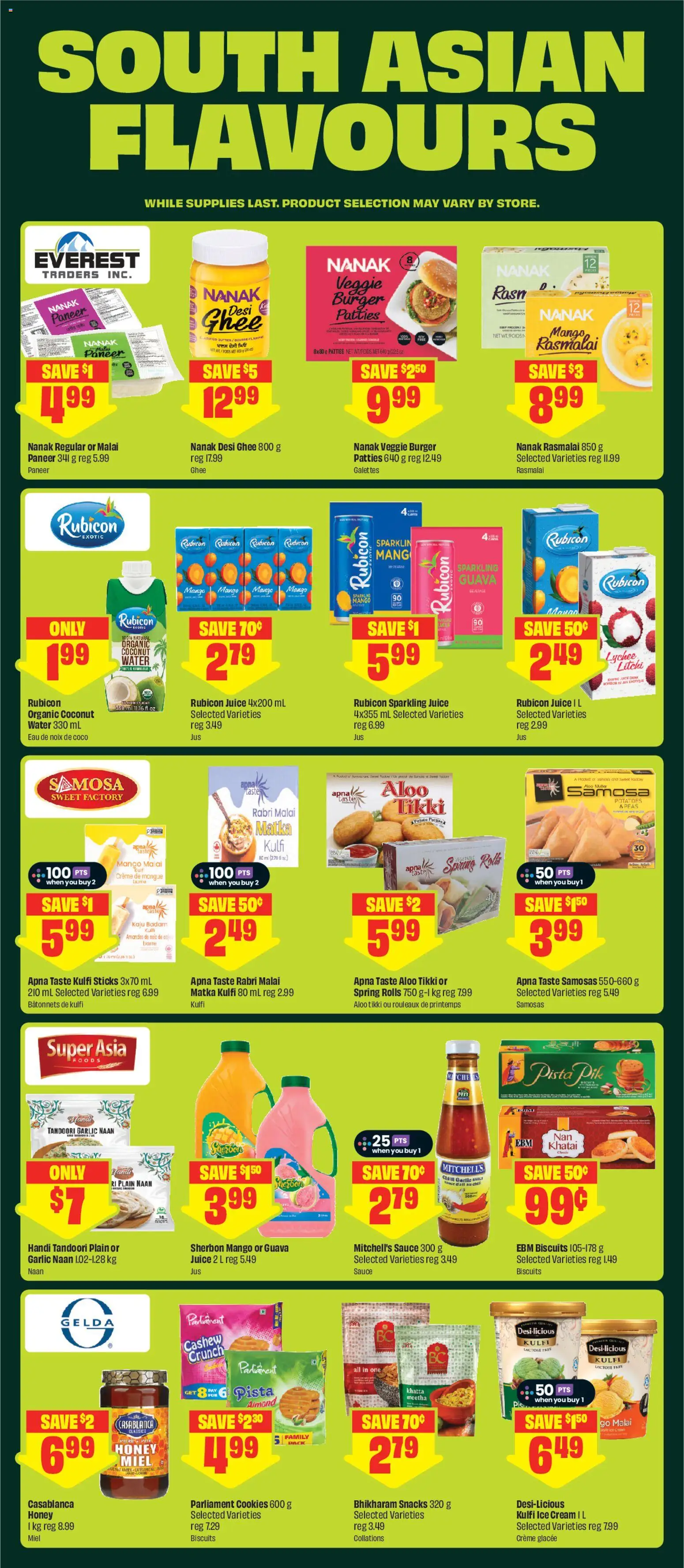 FreshCo flyer valid from Jul 9, 2026 | Page: 10 | Products: Cream, Ice cream, Butter, Juice