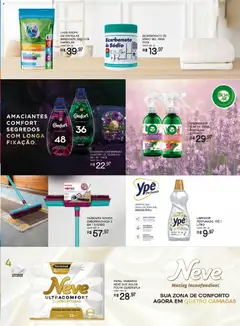 Bistek Supermercados ofertas Sensações Casa e Decoração - Pré-Visualização do folheto da loja Bistek Supermercados, válido de 29/07/2026 | Página: 7 | Produtos: Chá branco, Perfumes, Papel higiênico, Amaciante