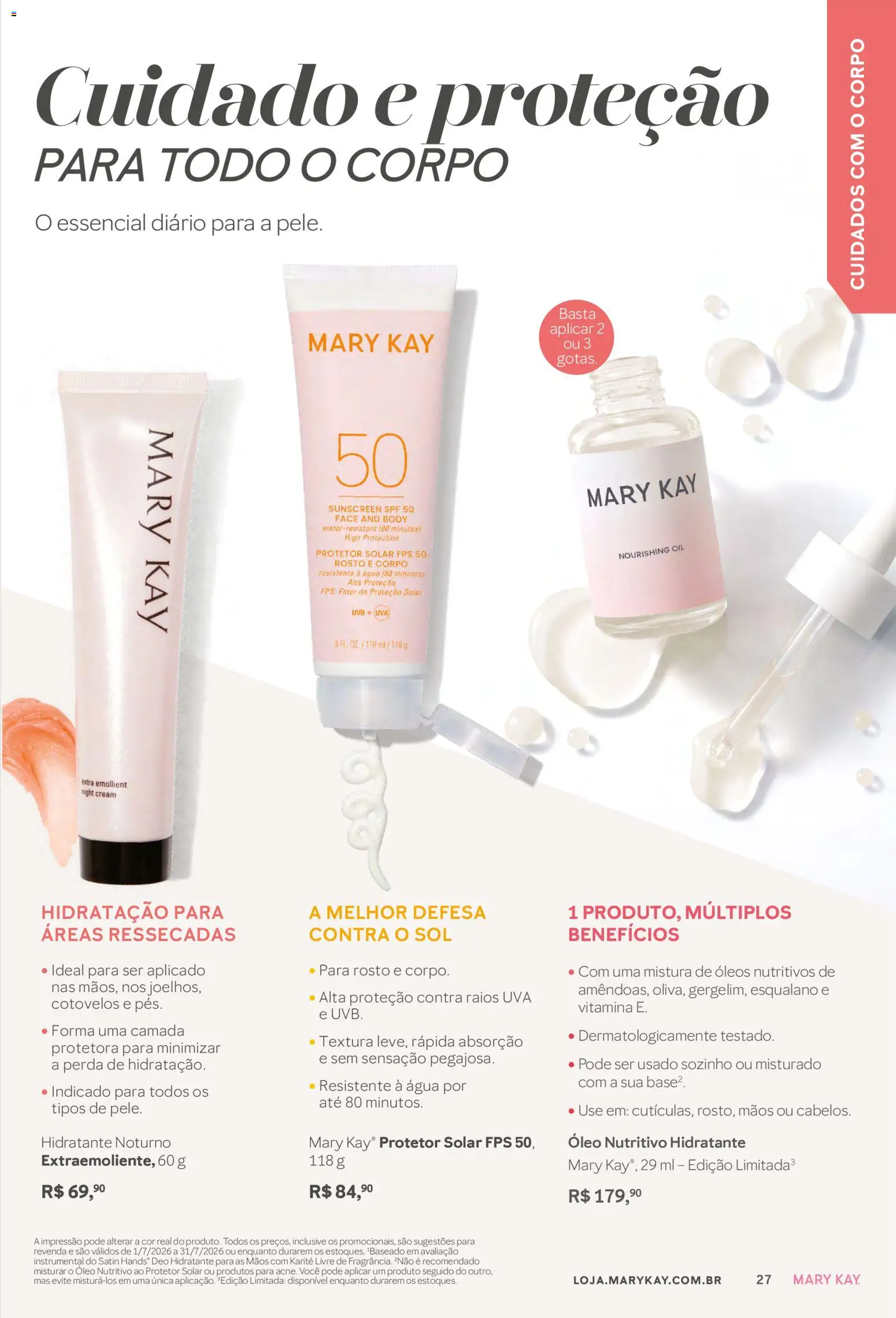 Mary Kay Folheto - válido de 01/07/2026 | Página: 27