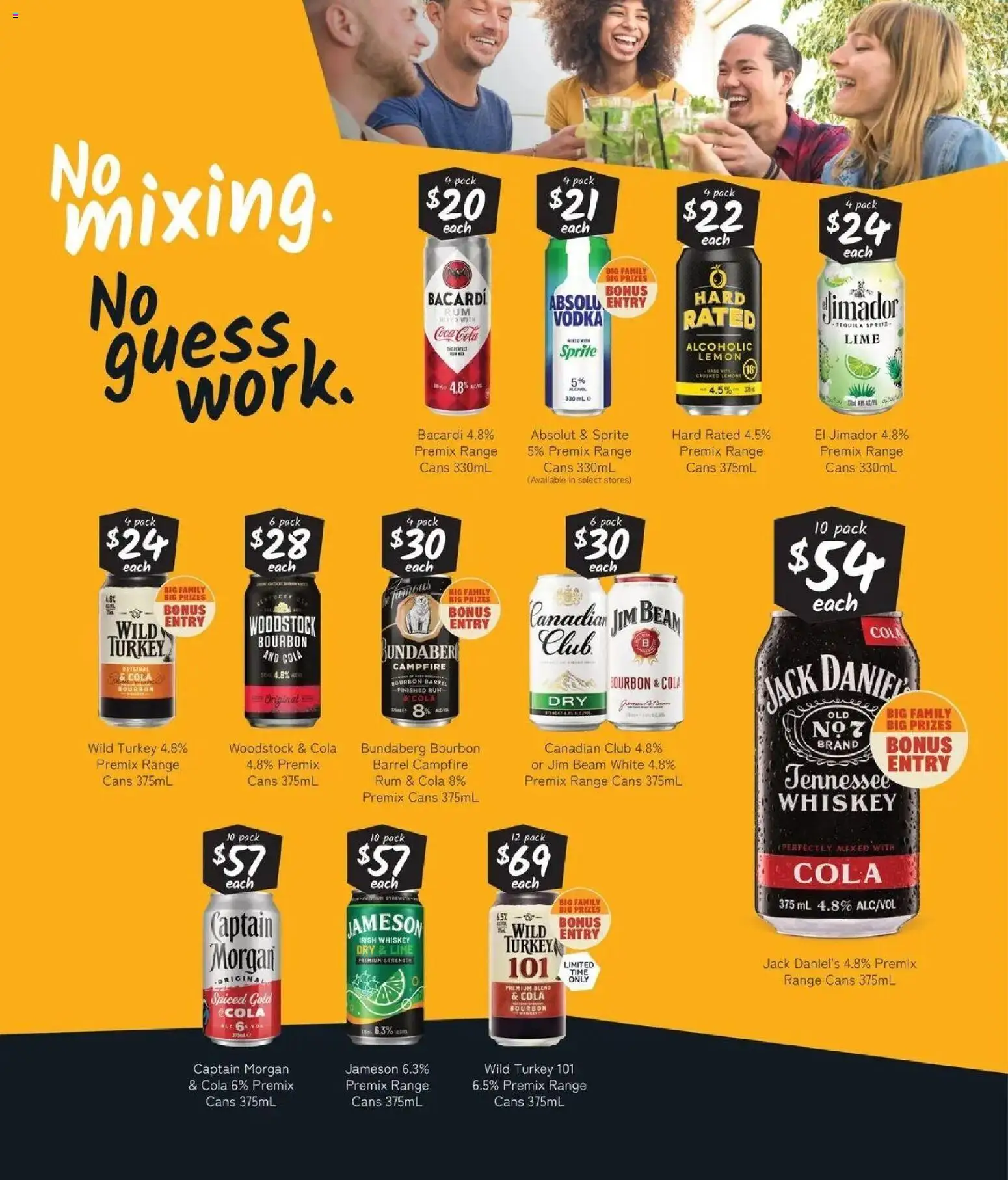 Cellarbrations catalogue - valid from 13/07/2026 | Page: 5 | Products: Bourbon, Vodka, Rum, Lemon
