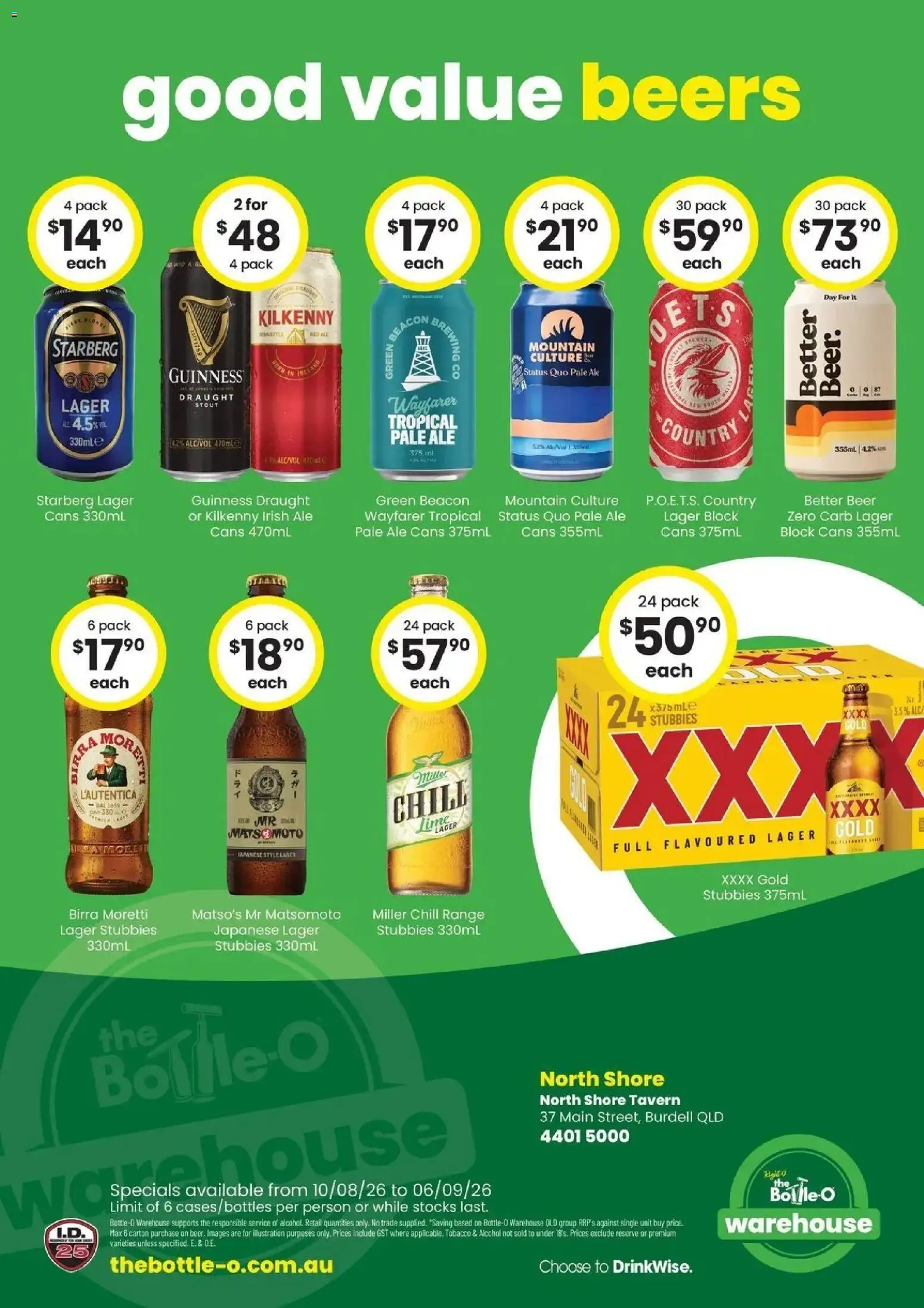 The Bottle-O catalogue - valid from 10/08/2026 | Page: 6 | Products: Alcohol, Beer