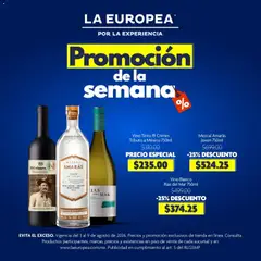 Vista previa de La Europea catálogo Promoción, nuevo folleto de la tienda, válido en México a partir del 03/08/2026