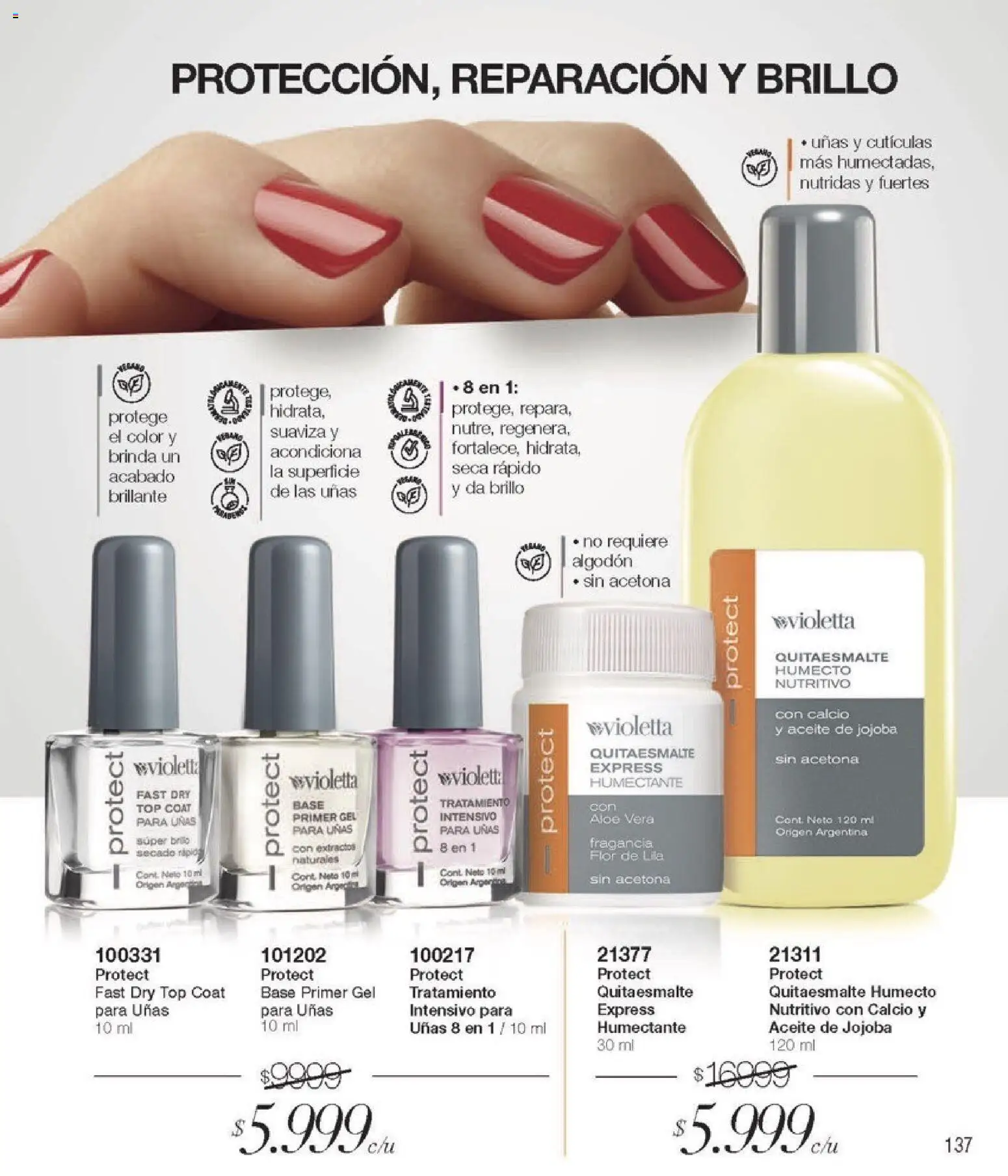 Violetta - Violetta Cosméticos │ válido desde el 09.03.2026 | Página: 642 | Productos: Algodón, Fragancia, Aceite, Brillo