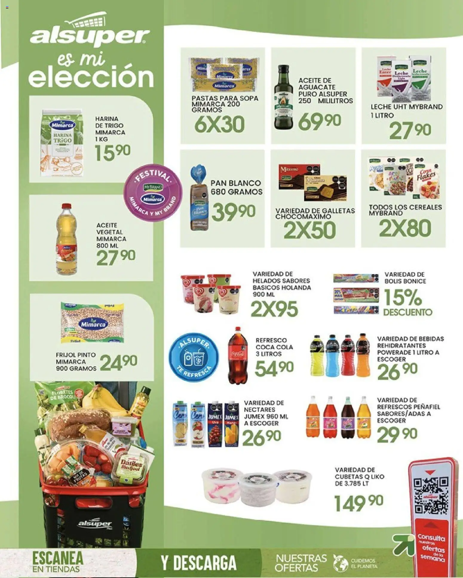 Nuevas ofertas de Alsuper válidas en toda la República Mexicana desde el 19.05.2026. ¡Encuentra las mejores ofertas en Alsuper folleto Casas Grandes! | Página: 8 | Productos: Harina, Refresco, Aceite, Té