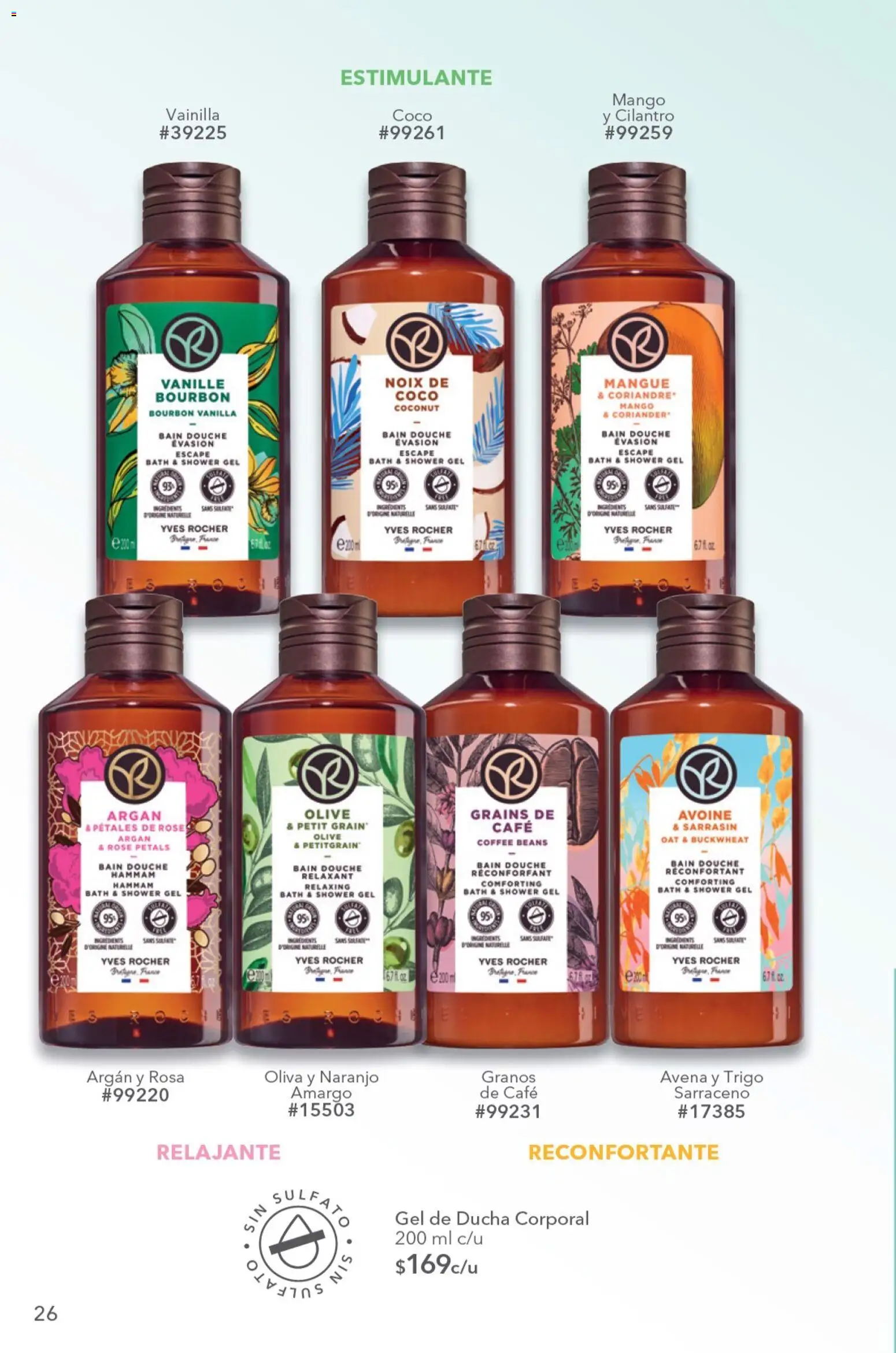 Nuevas ofertas de Yves Rocher válidas en toda la República Mexicana desde el 23.06.2026. ¡Encuentra las mejores ofertas en Yves Rocher campaña 9 2026! | Página: 28