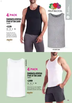 Vista previa de Ilusión catálogo Marcas Amigas, nuevo folleto de la tienda, válido en México a partir del 01/09/2026 | Página: 117 | Productos: Algodón, Flexible, Camiseta