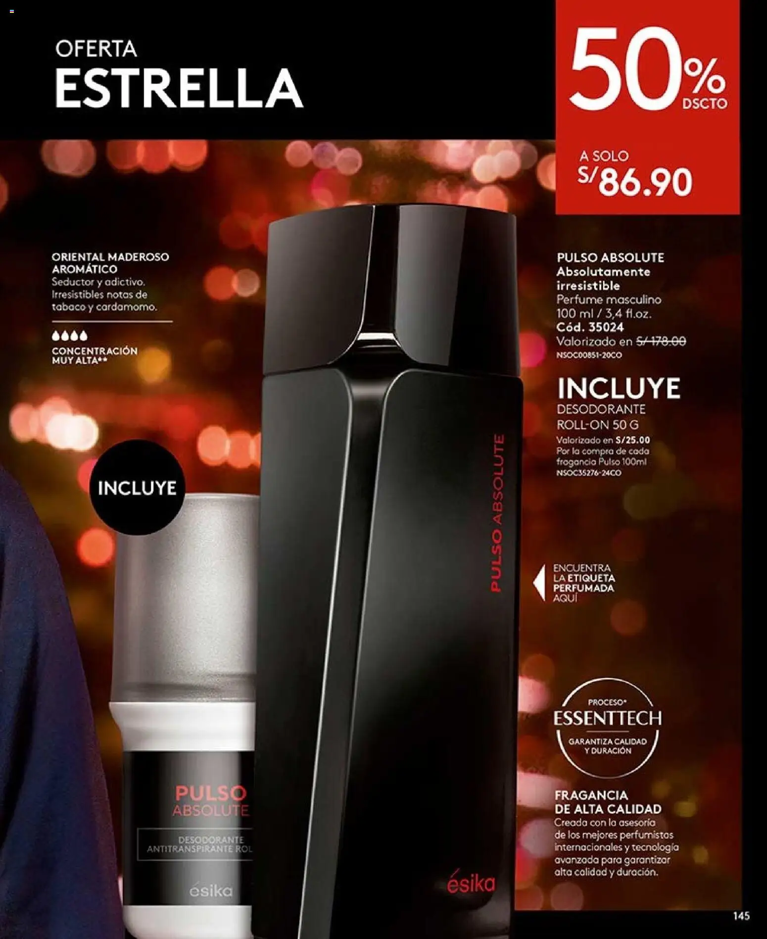 Catálogo Ésika válido desde 02/08/2026 | Página: 157 | Productos: Desodorante, Antitranspirante, Perfume, Fragancia