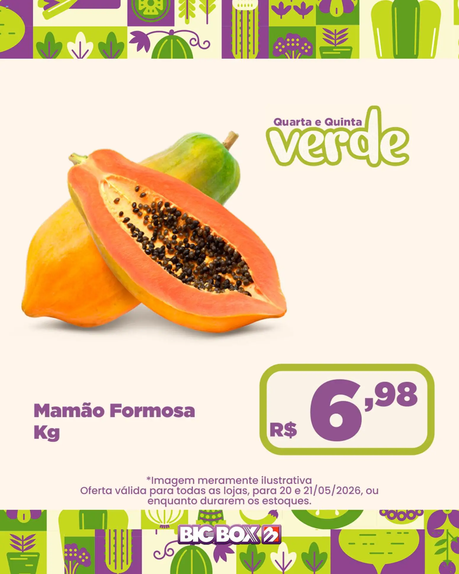 Big Box Folheto - válido de 20.05.2026 | Página: 5 | Produtos: Mamão