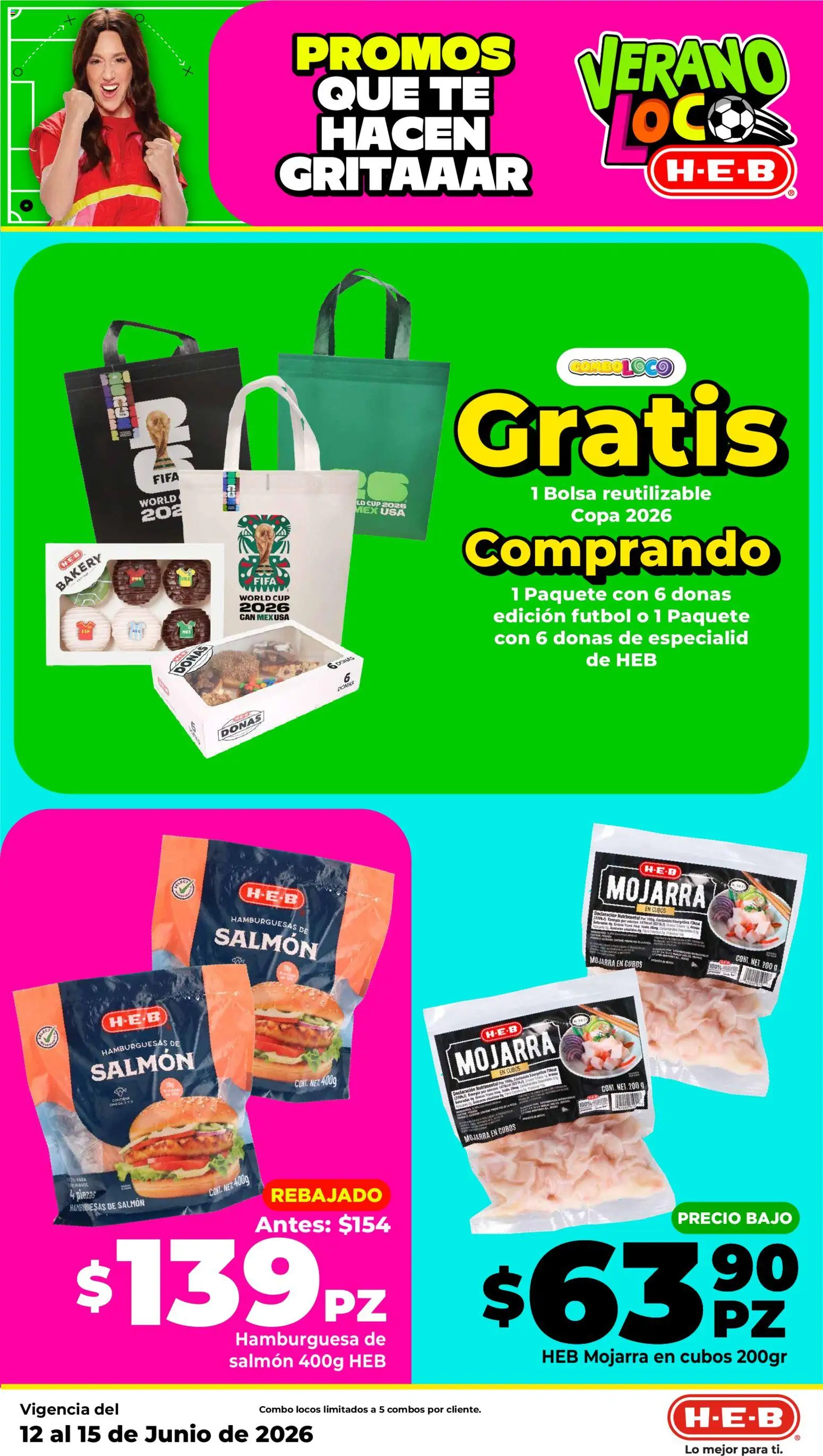 Nuevas ofertas de H-E-B válidas en toda la República Mexicana desde el 12.06.2026. ¡Encuentra las mejores ofertas en H-E-B folleto! | Página: 11 | Productos: Bolsa, Té