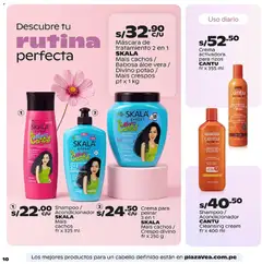 Vista previa de folleto Catálogo Plaza Vea - Especial Cuidado del Cabello de la Plaza Vea válido desde 03/08/2026 | Página: 10