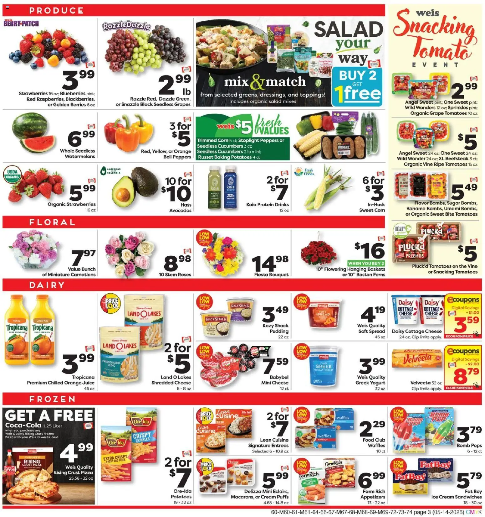 Weis Weekly Circular - NY - valid from 14.05.2026 | Page: 3