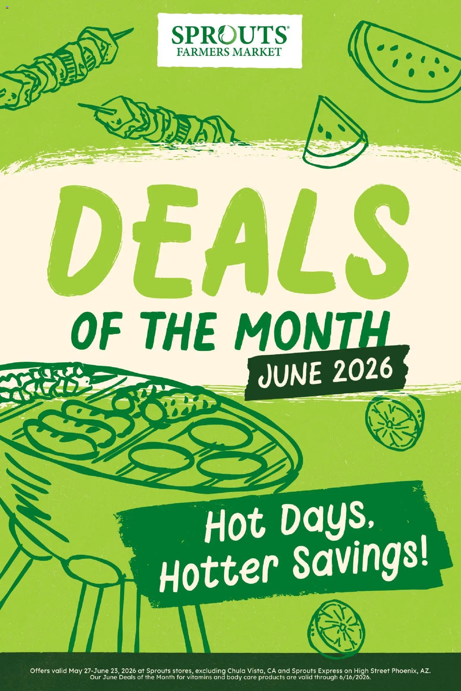 Sprouts Monthly Ad - valid from 27.05.2026 | Page: 1