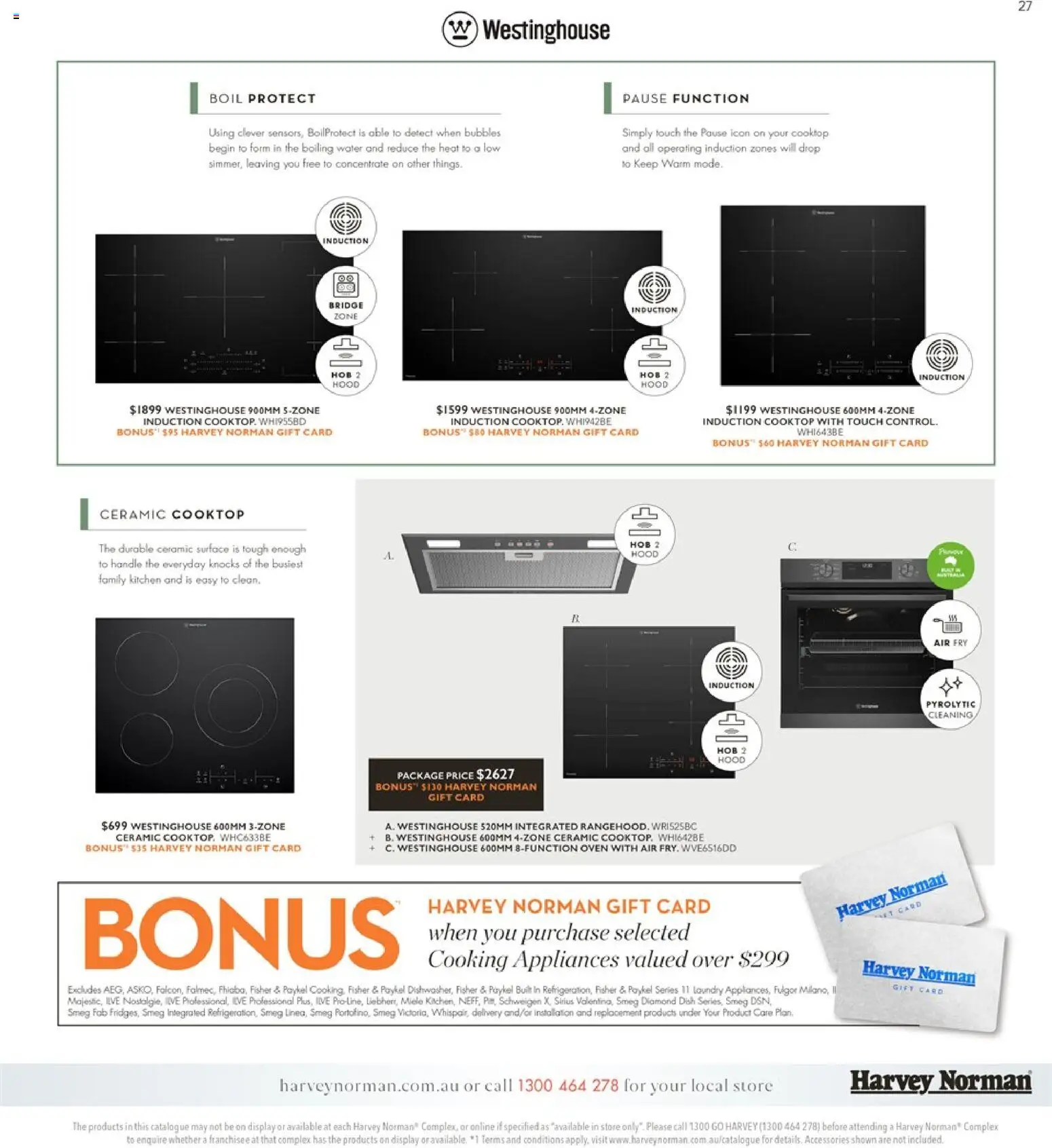 Harvey Norman catalogue - valid from 29.04.2026 | Page: 27 | Products: Diamond, Accessories, Oven, Cooktop