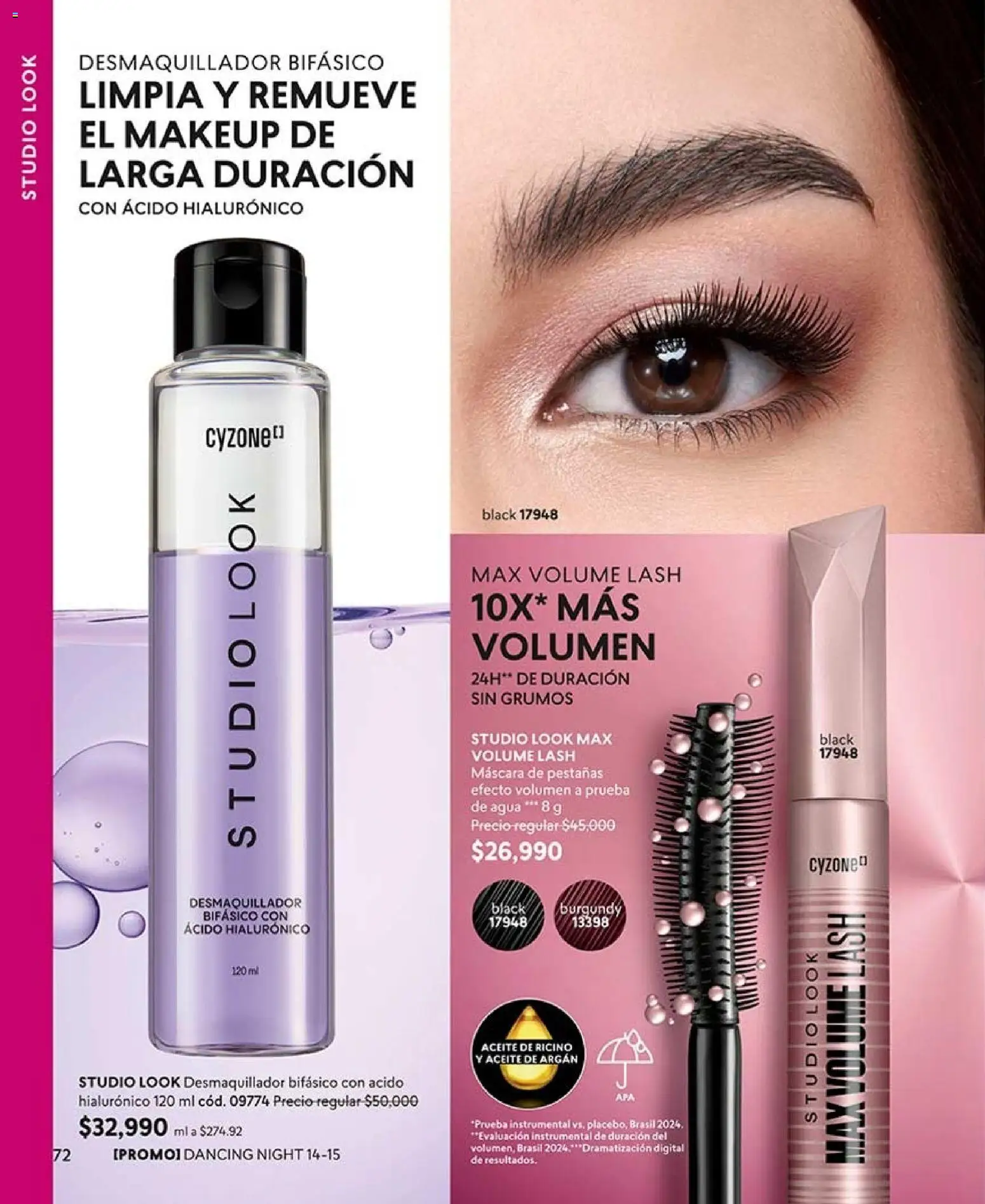 CyZone revista - valida desde el 10/08/2026 | Página: 84 | Productos: Agua, Máscara, Aceite