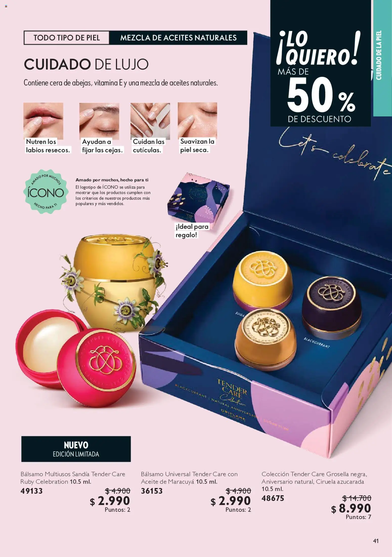 Oriflame Catálogo │ válido desde el 09.05.2026 | Página: 43 | Productos: Bálsamo, Cera, Sandía, Aceite