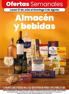 Vista previa Coto - Almacén y bebidas válido desde el 27/07/2026