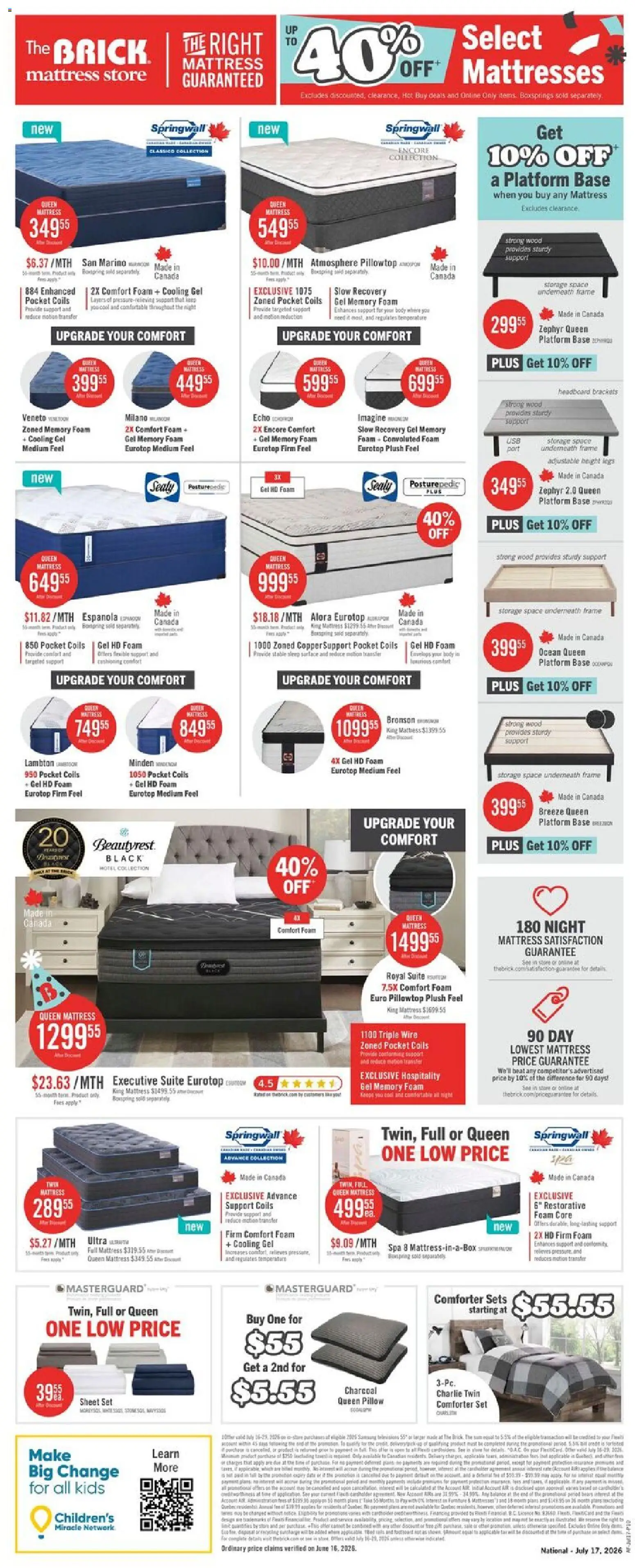 The Brick flyer valid from Jul 16, 2026 | Page: 15
