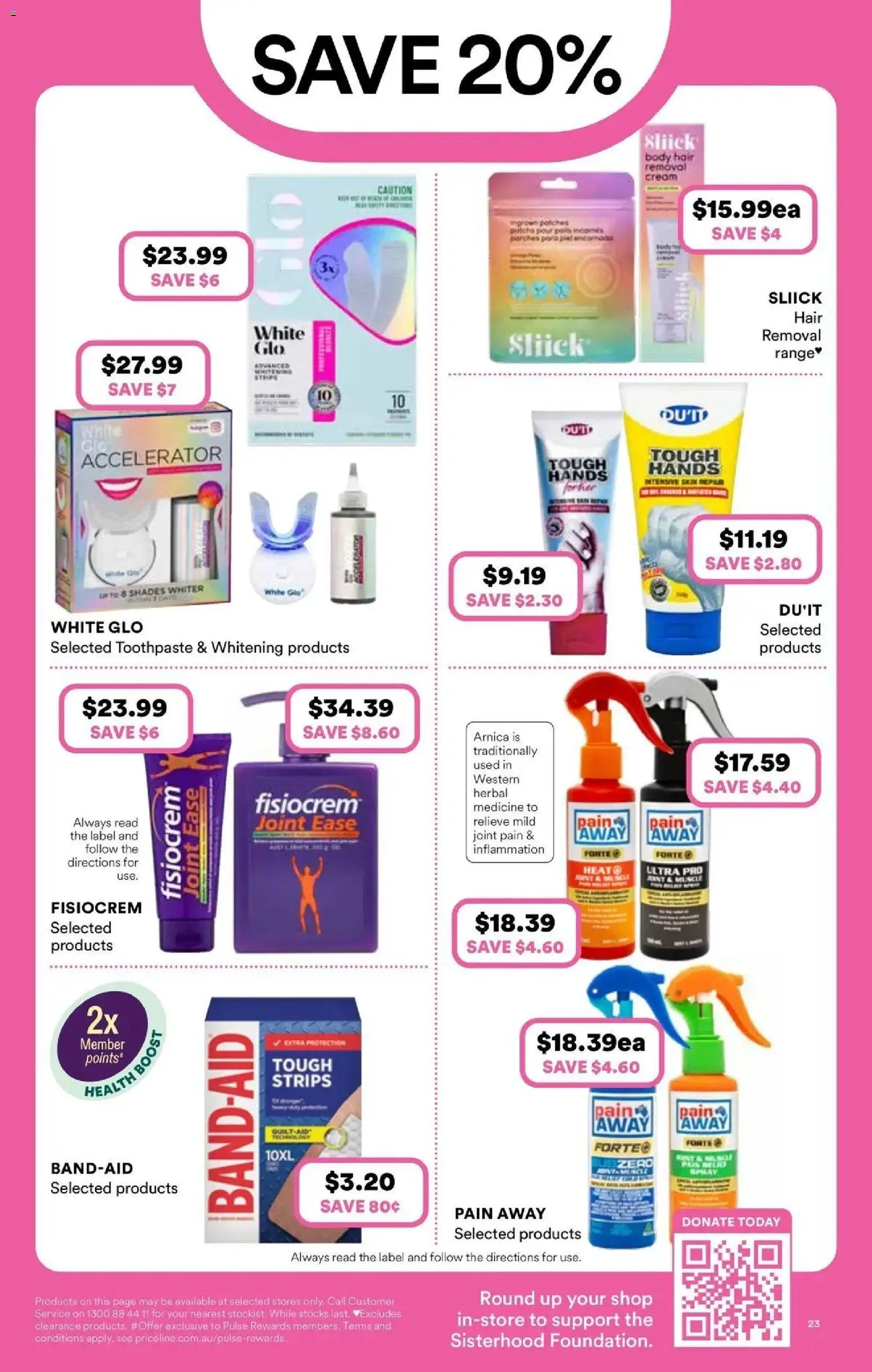 Priceline Pharmacy catalogue - valid from 13/08/2026 | Page: 23 | Products: Toothpaste, Cream, Herbal, Strips