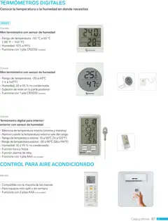 Vista previa de Steren catálogo, nuevo folleto de la tienda, válido en México a partir del 01.01.2026 | Página: 99 | Productos: Alarma, Aire acondicionado, Pila, Reloj