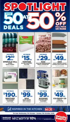 Preview of Spotlight Over 50 Deals At 50% Off Full Price or More - valid from 07/10/2026