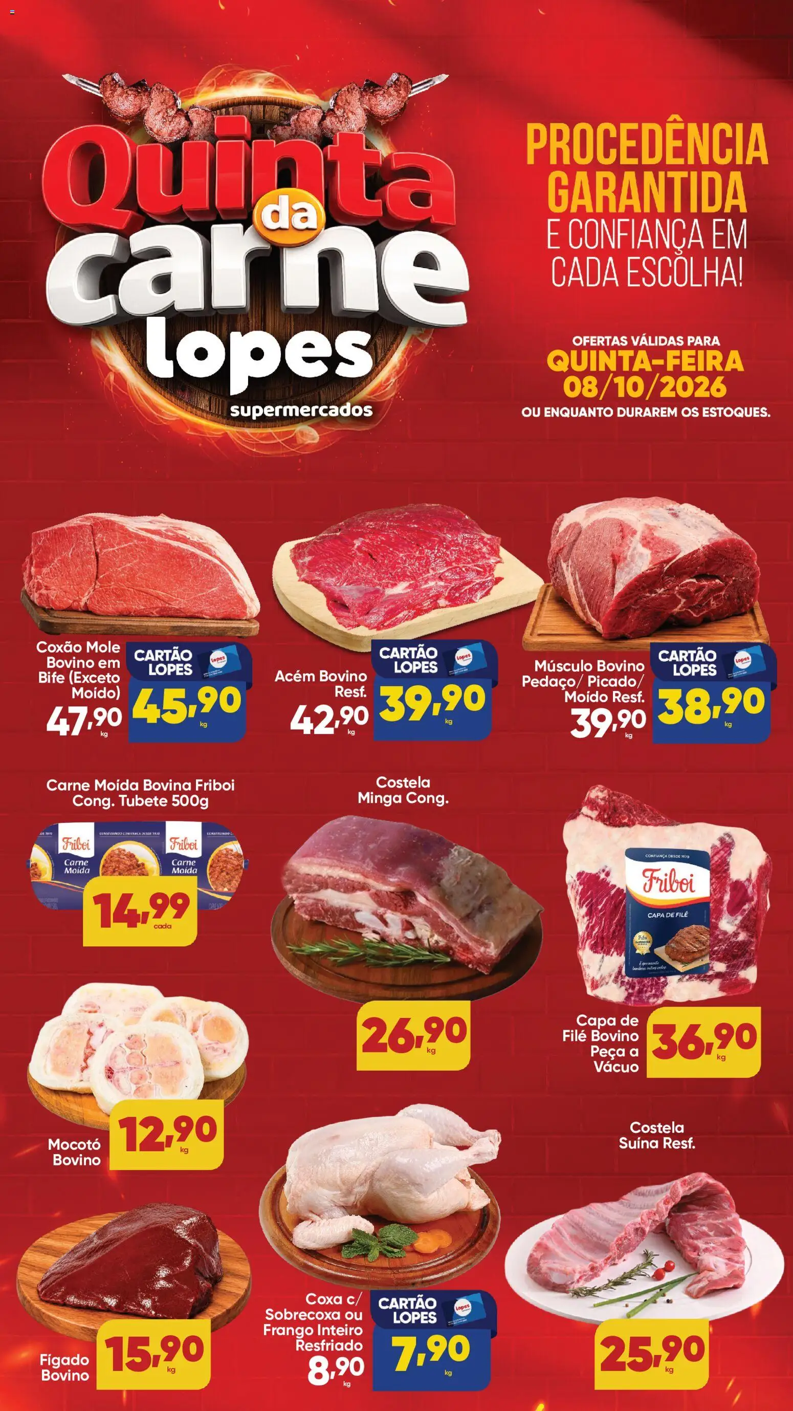 Lopes Supermercados Folheto - válido de 08/10/2026 | Página: 1