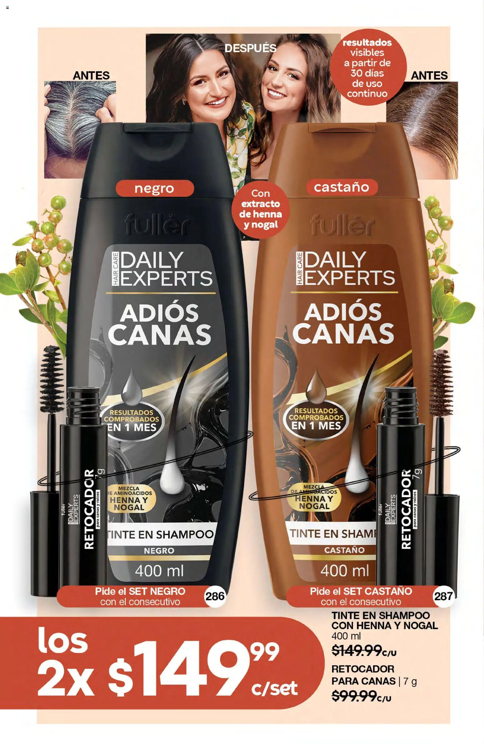 Nuevas ofertas de Fuller válidas en toda la República Mexicana desde el 05/08/2026. ¡Encuentra las mejores ofertas en Fuller campaña 9 2026! | Página: 72 | Productos: Shampoo