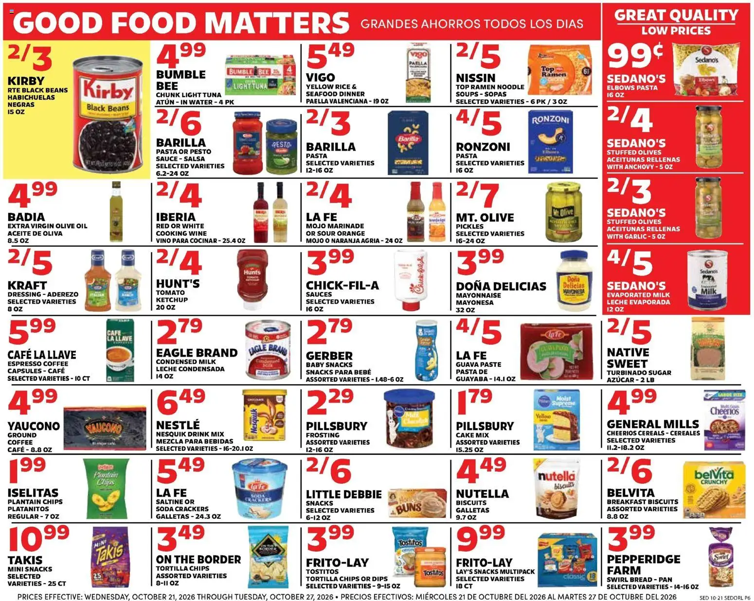 Sedano's Weekly Ad - valid from 10/21/2026 | Page: 6