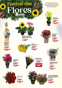 Bistek Supermercados ofertas Flores - Pré-Visualização do folheto da loja Bistek Supermercados, válido de 26/10/2026