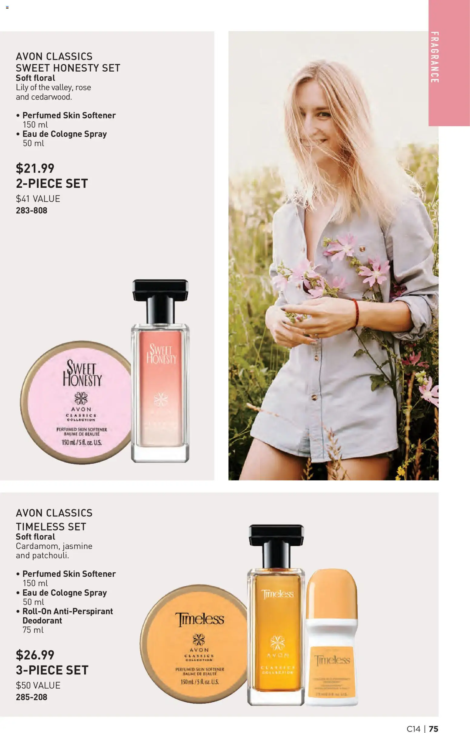 Avon flyer valid from Jul 2, 2026 | Page: 75 | Products: Fragrance, Deodorant, Antiperspirant