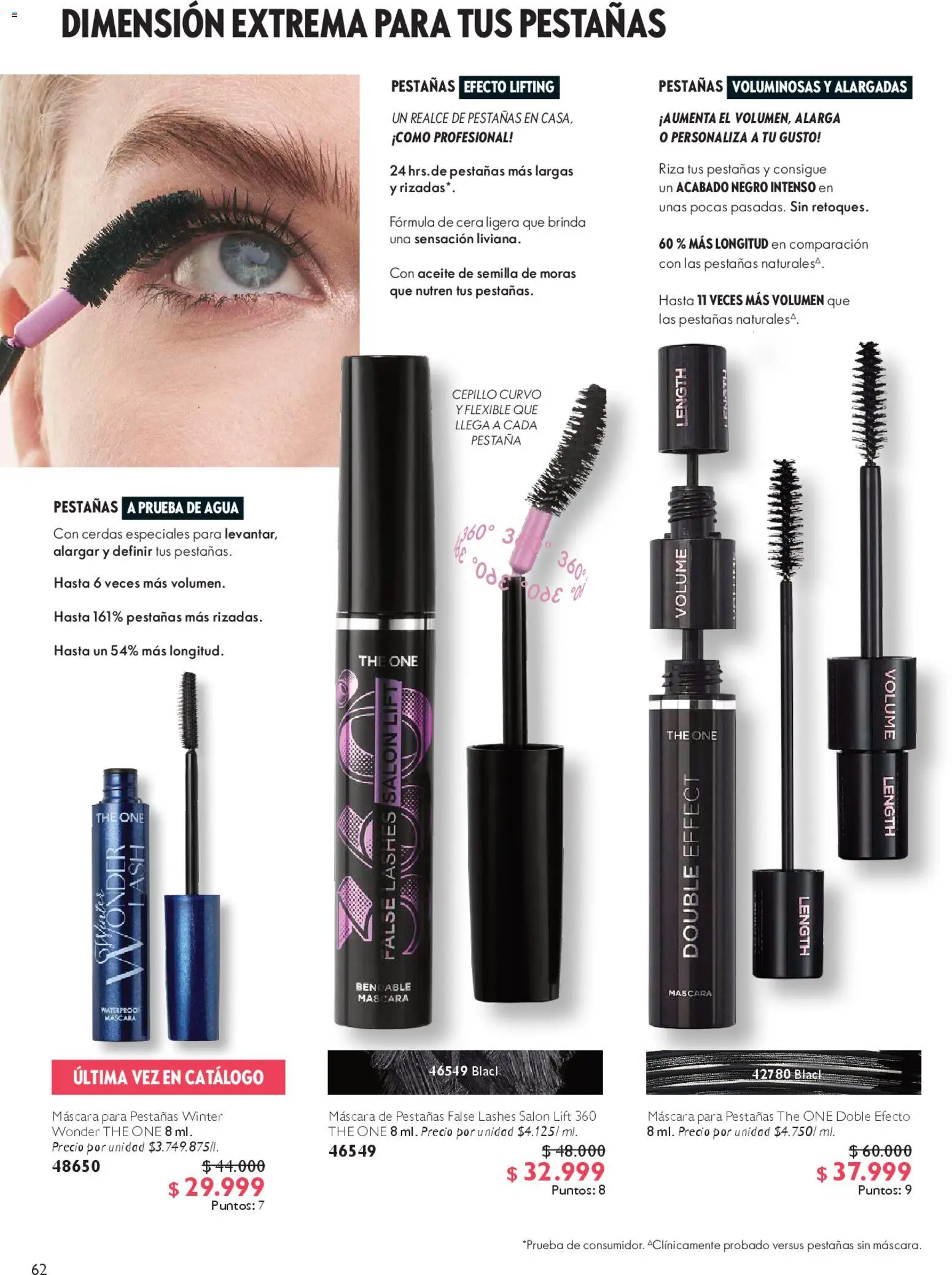 Oriflame revista - valida desde el 28.03.2026 | Página: 62 | Productos: Agua, Cepillo, Máscara, Aceite