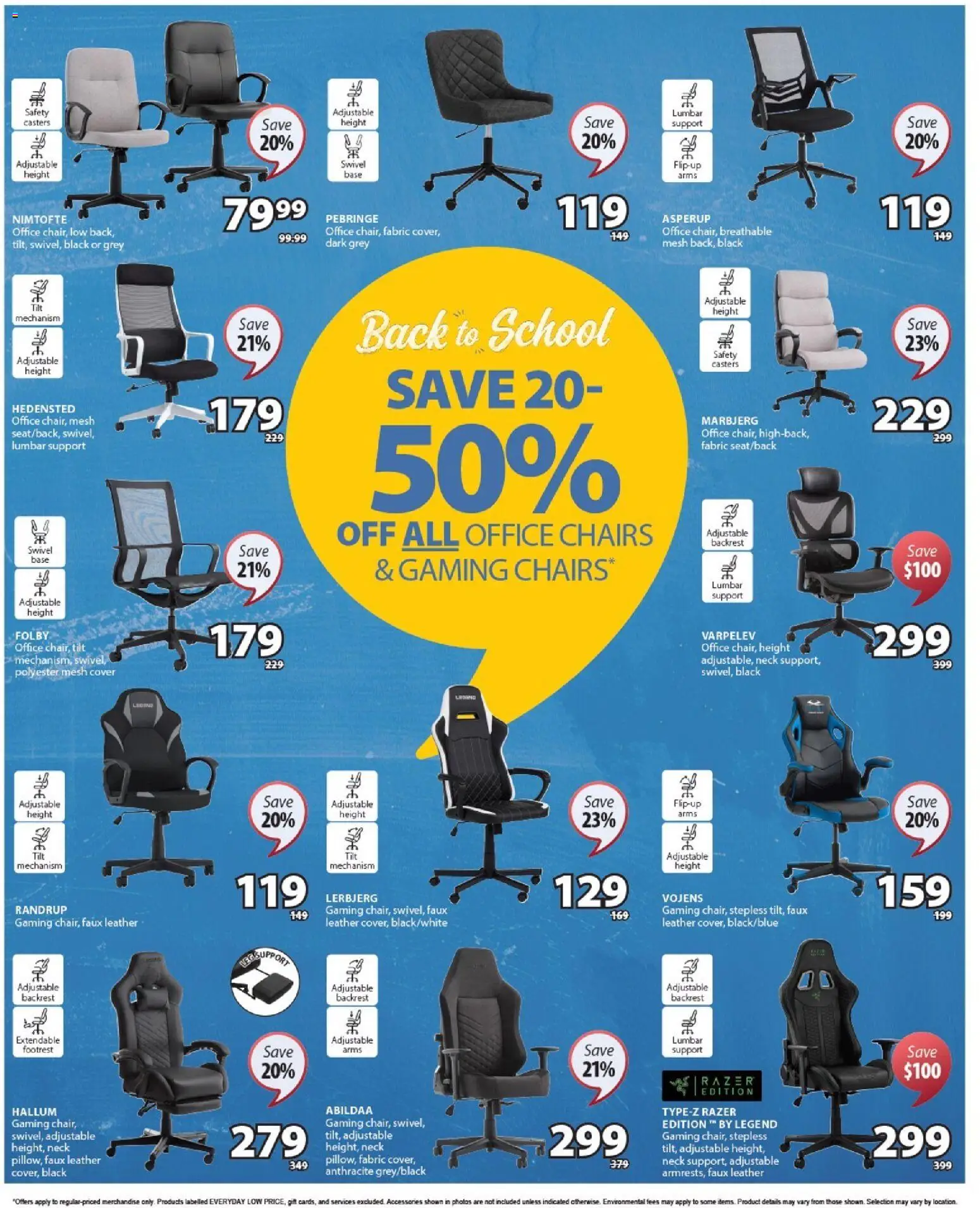 JYSK flyer valid from Aug 13, 2026 | Page: 4 | Products: Office chairs, Chairs