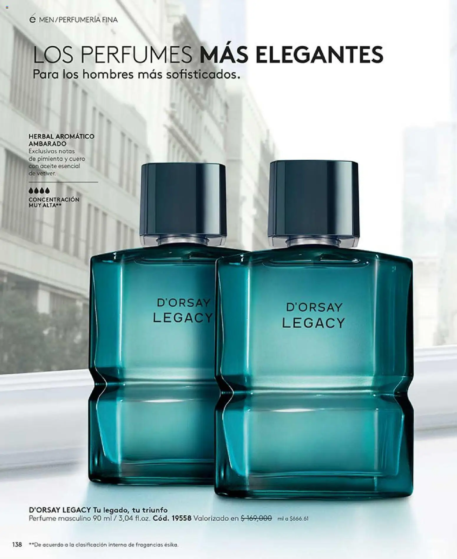 Ésika revista - valida desde el 13.03.2026 | Página: 138 | Productos: Perfume, Aceite