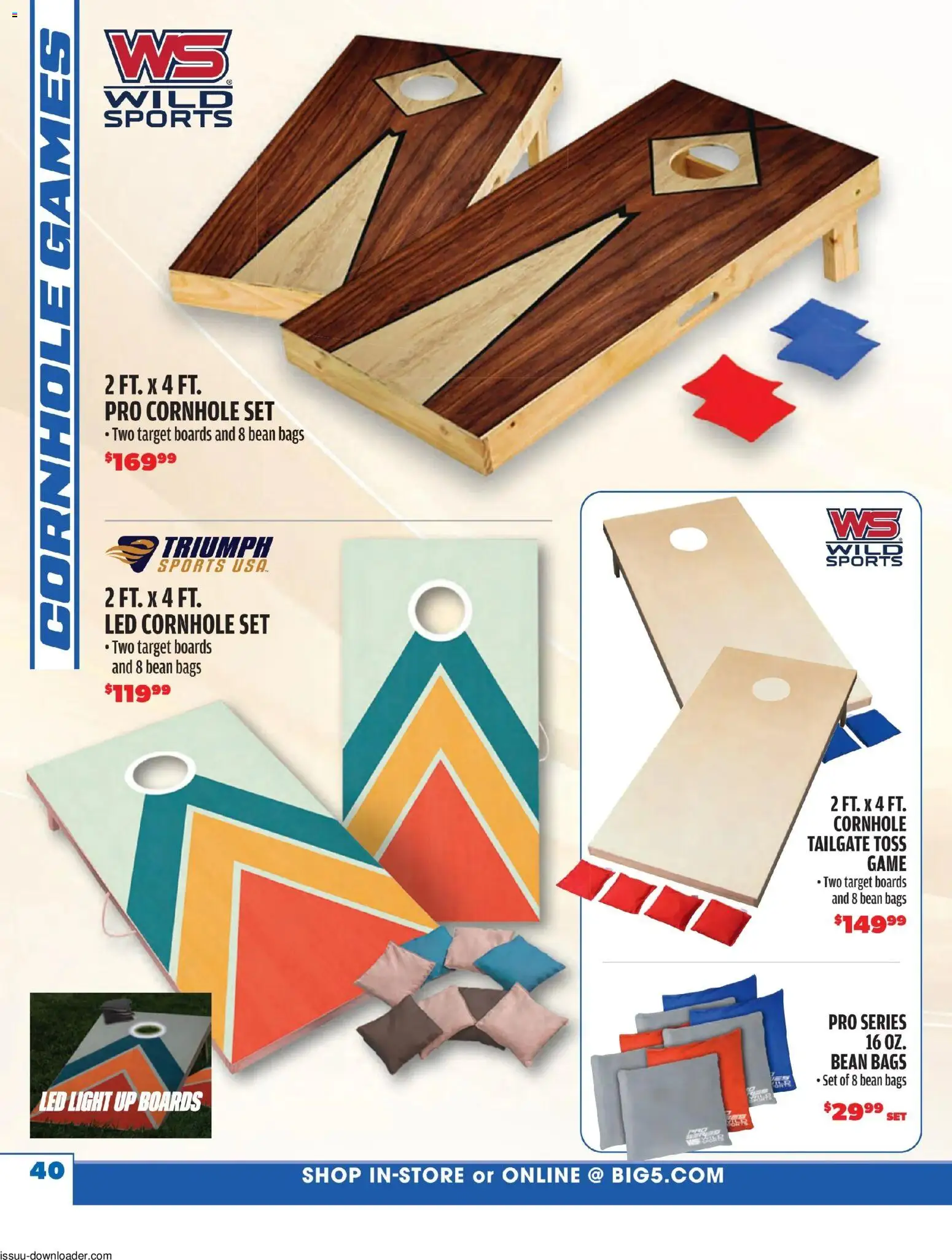 Big 5 Sporting Goods Summer Catalog - valid from 05/26/2026 | Page: 40 | Products: LED light, Game