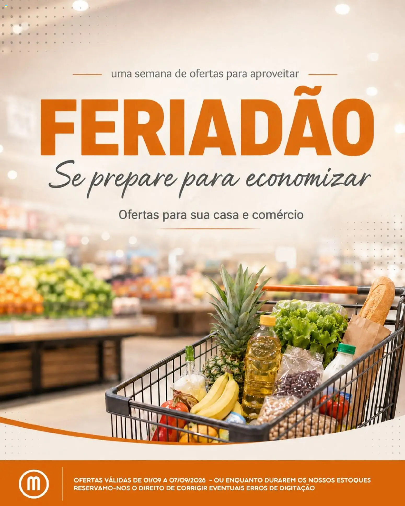 Mercadão Atacadista Folheto - válido de 01/09/2026 | Página: 1