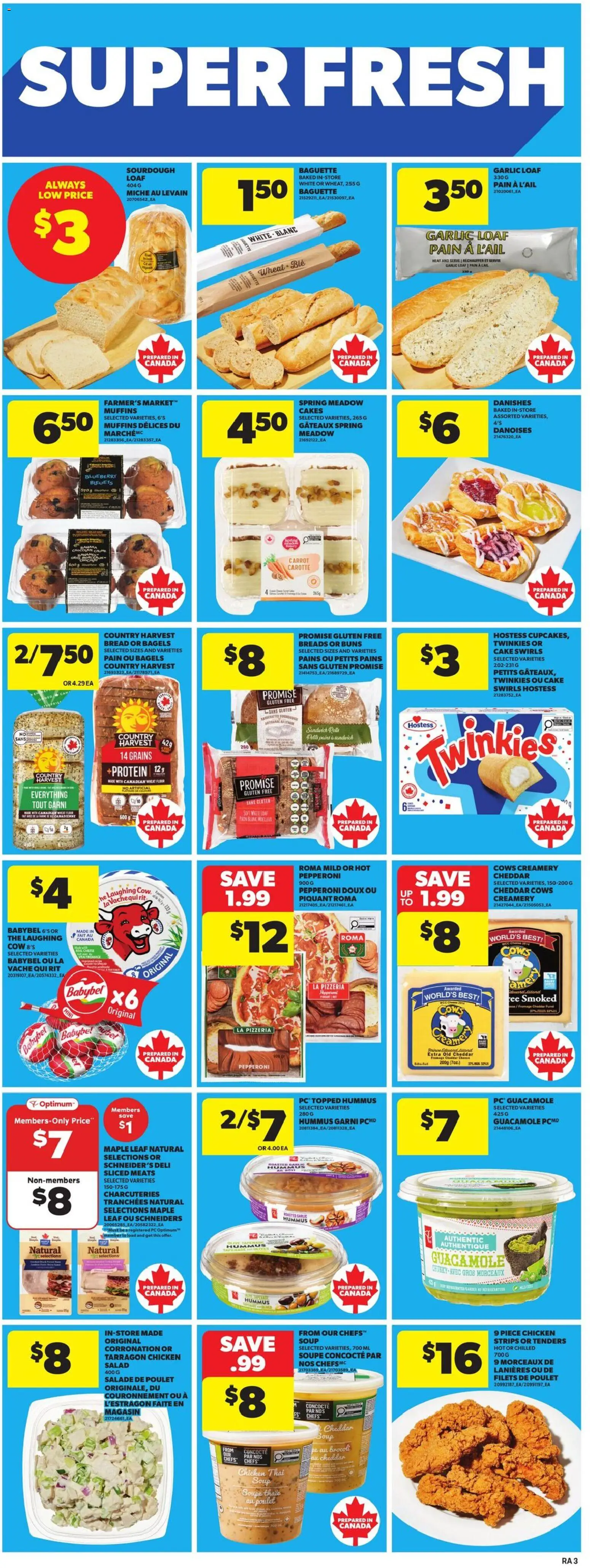 Atlantic Superstore flyer valid from 09.04.2026 | Page: 6 | Products: Salad, Bread, Chocolate, Chicken