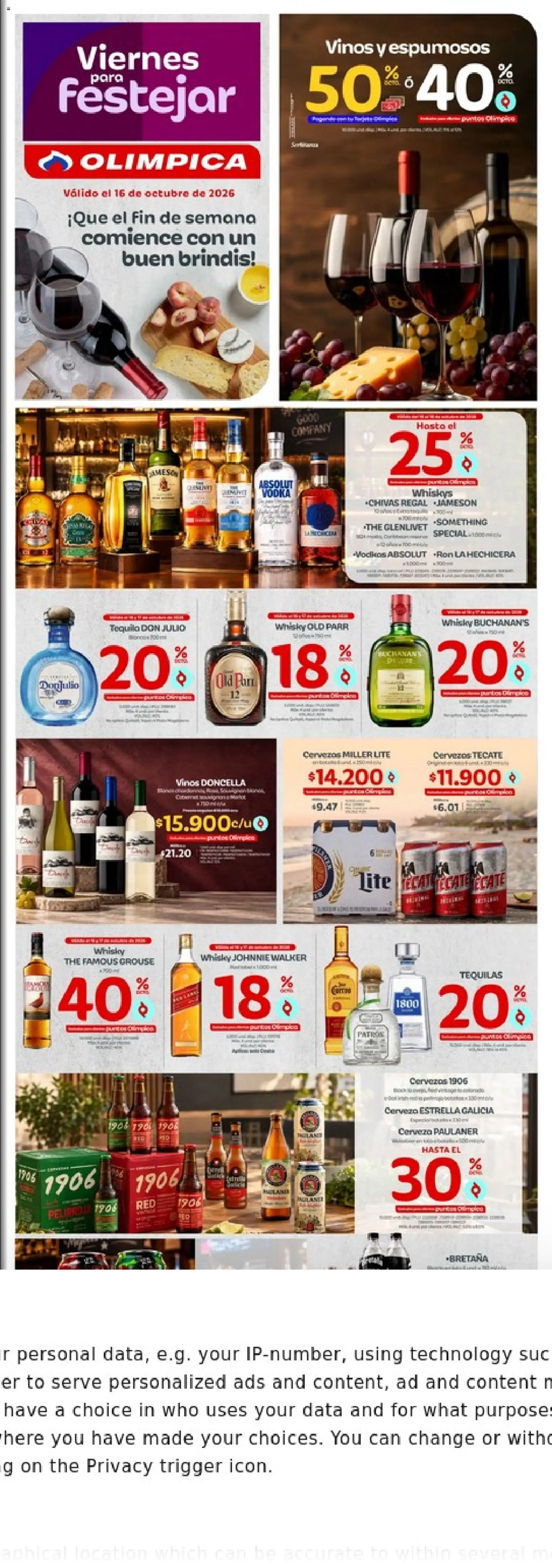 Olímpica revista - valida desde el 16/10/2026 | Página: 1