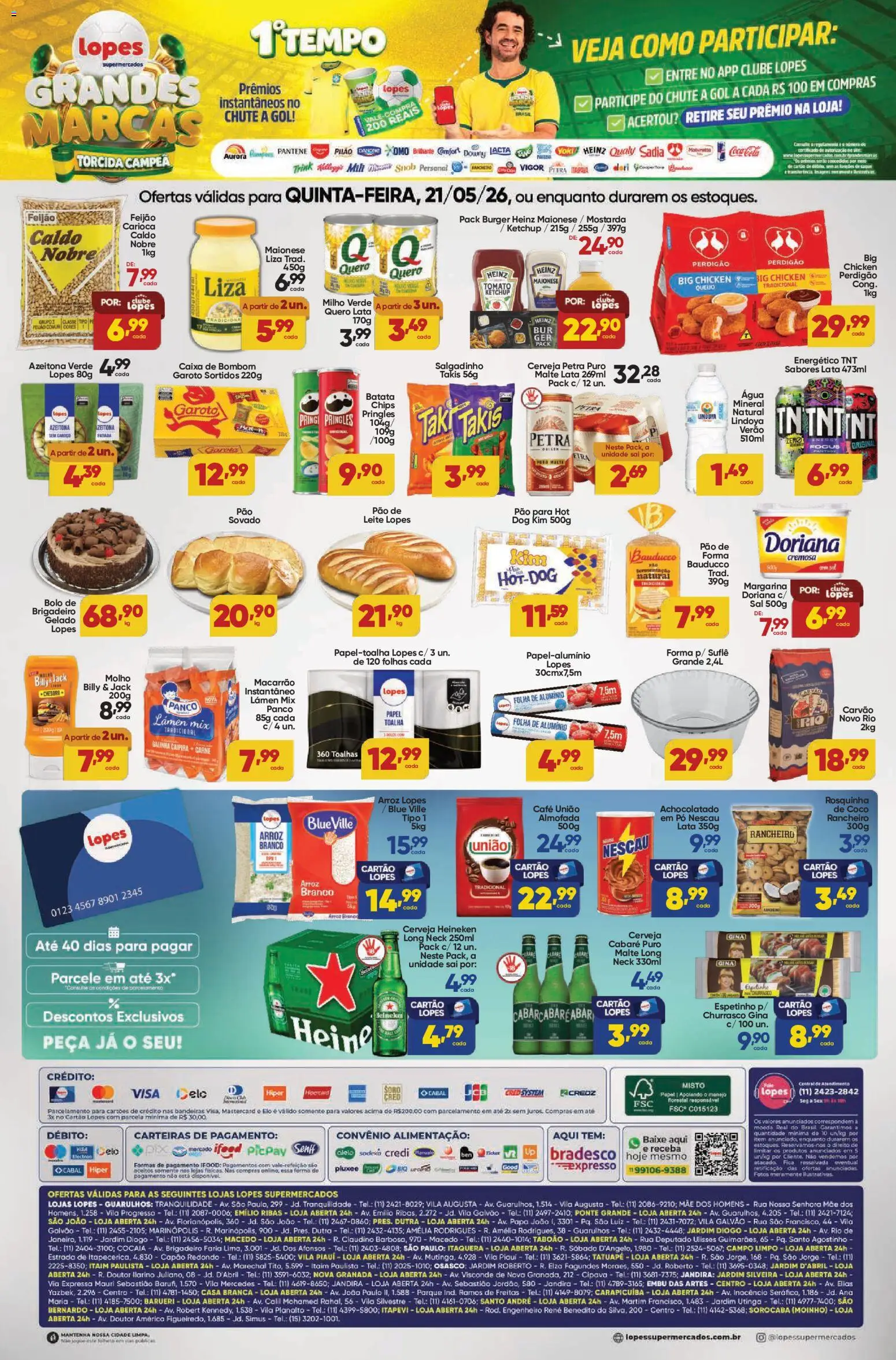 Lopes Supermercados - Ofertas da semana de 21/05/2026 ? Não perca as melhores promoções! | Brasil