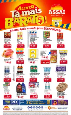 Assaí Atacadista ofertas - SE - Pré-Visualização do folheto da loja Assaí Atacadista, válido de 07.05.2026 | Página: 1