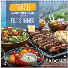 Preview of Adonis flyer - Fresh Mediterranean from shop Adonis valid from Jul 23, 2026