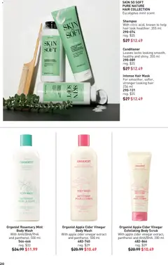 Preview of Avon - Good Buys Flyer from shop Avon valid from Jul 2, 2026 | Page: 20 | Products: Shampoo, Conditioner, Hair mask, Body wash