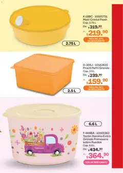 Vista previa de Tupperware catálogo, nuevo folleto de la tienda, válido en México a partir del 20.04.2026 | Página: 89 | Productos: Sobre